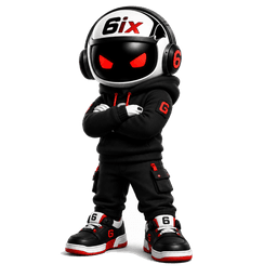 AgentSix Card mascot