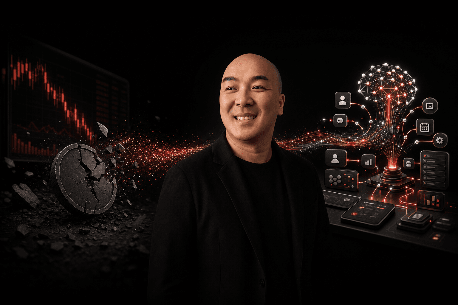 Allan Ta moving from a fading crypto market toward a connected AI automation system